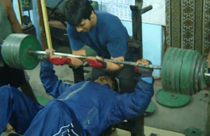 Benchpressing a 2016 Pro RMK